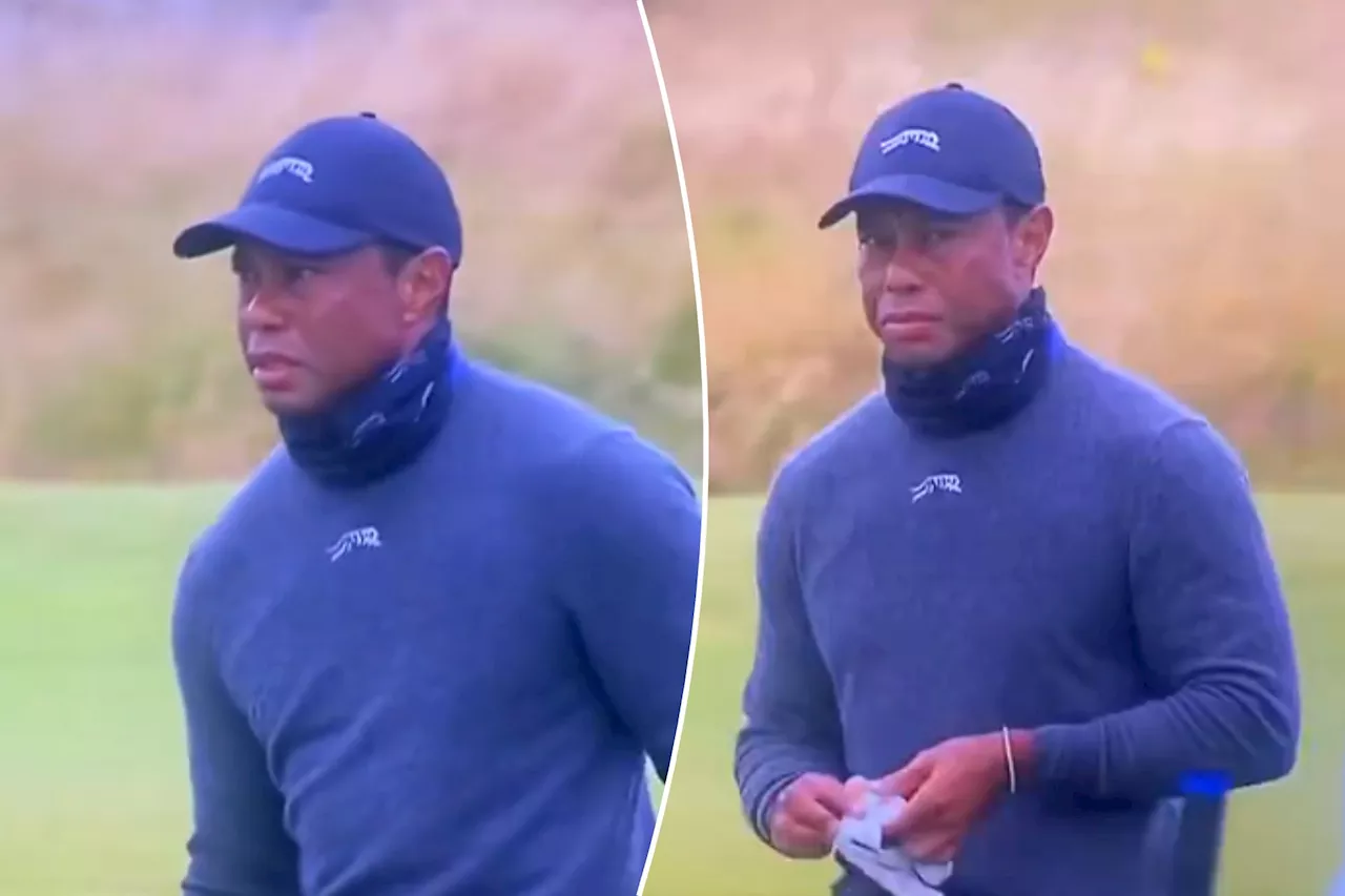 British Open announcer stunningly speculates Tiger Woods is on 'a lot of painkillers'