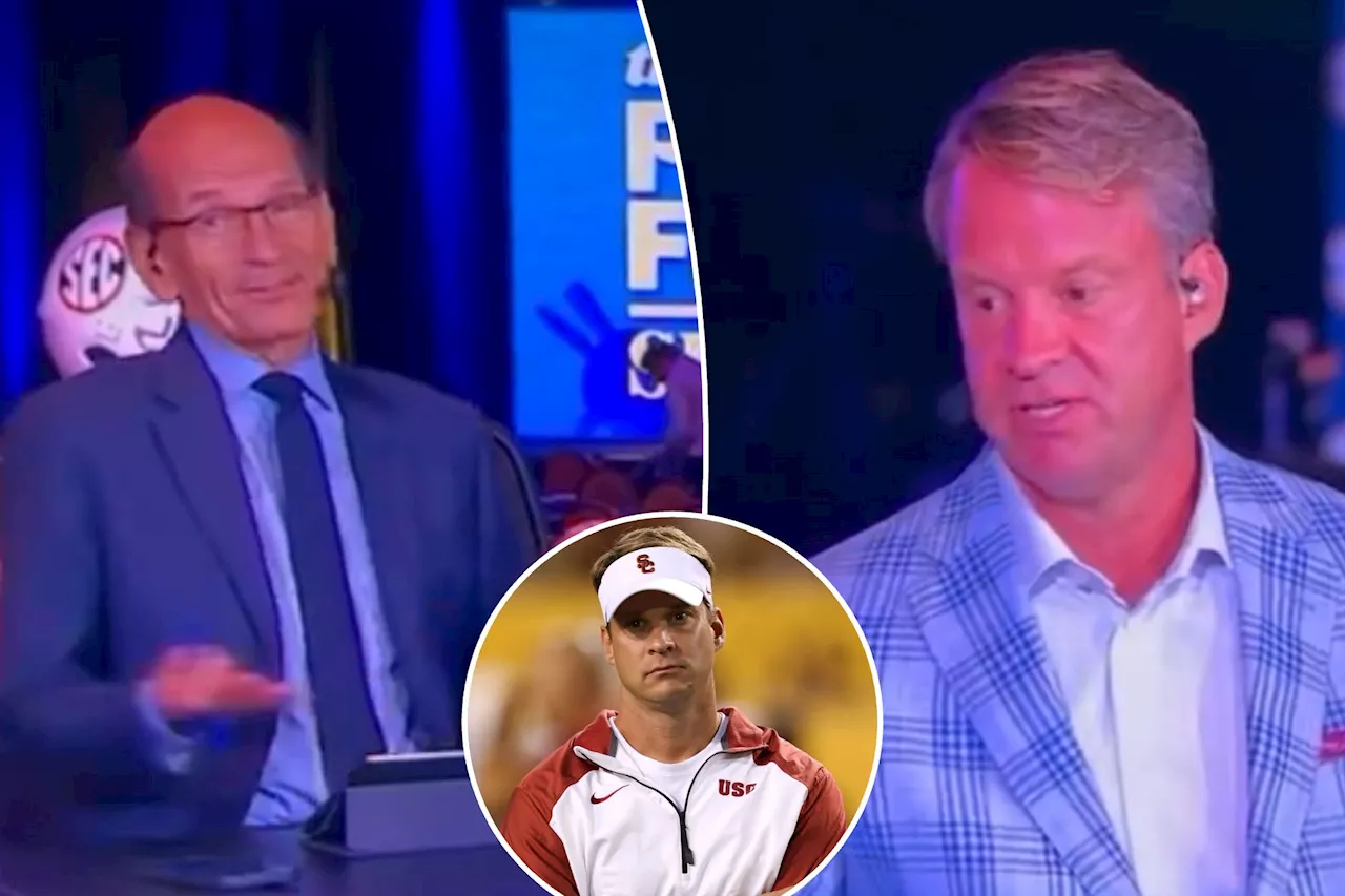 Lane Kiffin shreds Paul Finebaum over USC exit: 'Getting me fired'