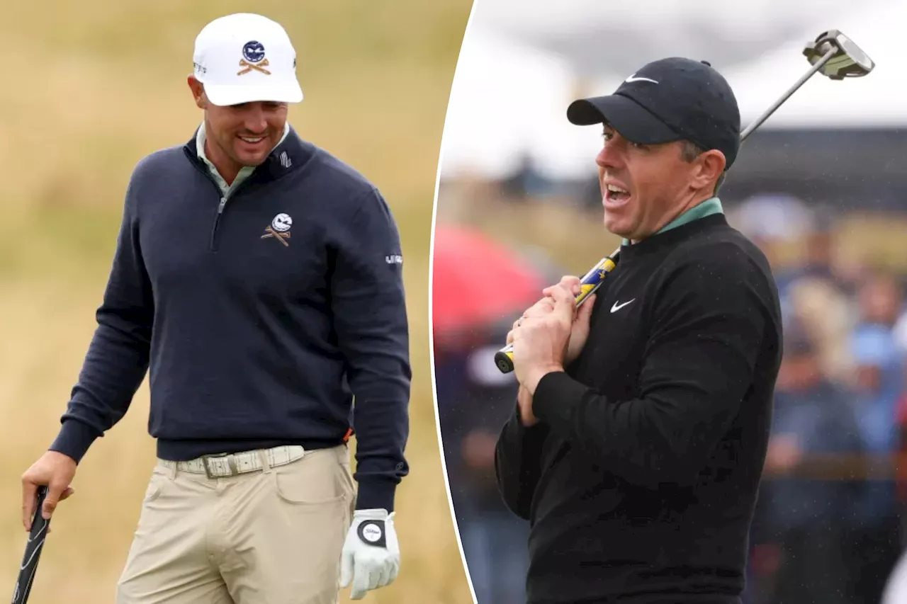 Rory McIlroy, Bryson DeChambeau implode early amid British Open carnage