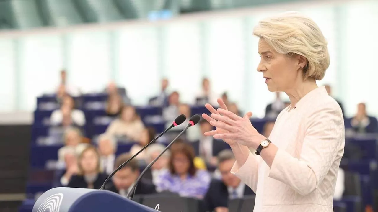 Ursula von der Leyen réélue à la tête de la Commission par le Parlement européen