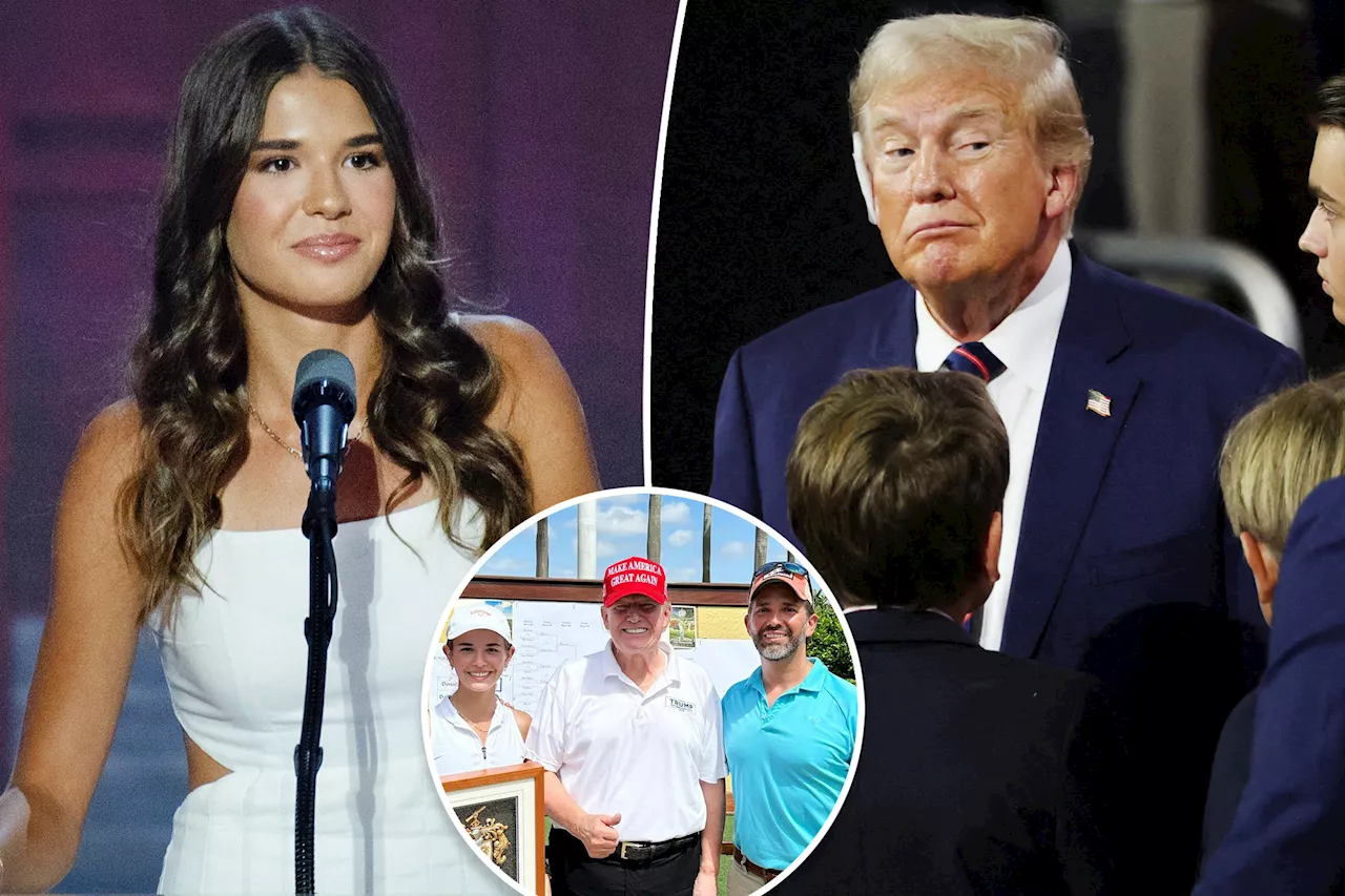 Donald Trump Jr.'s daughter Kai, 17, makes rare appearance at RNC to support 'normal grandpa'