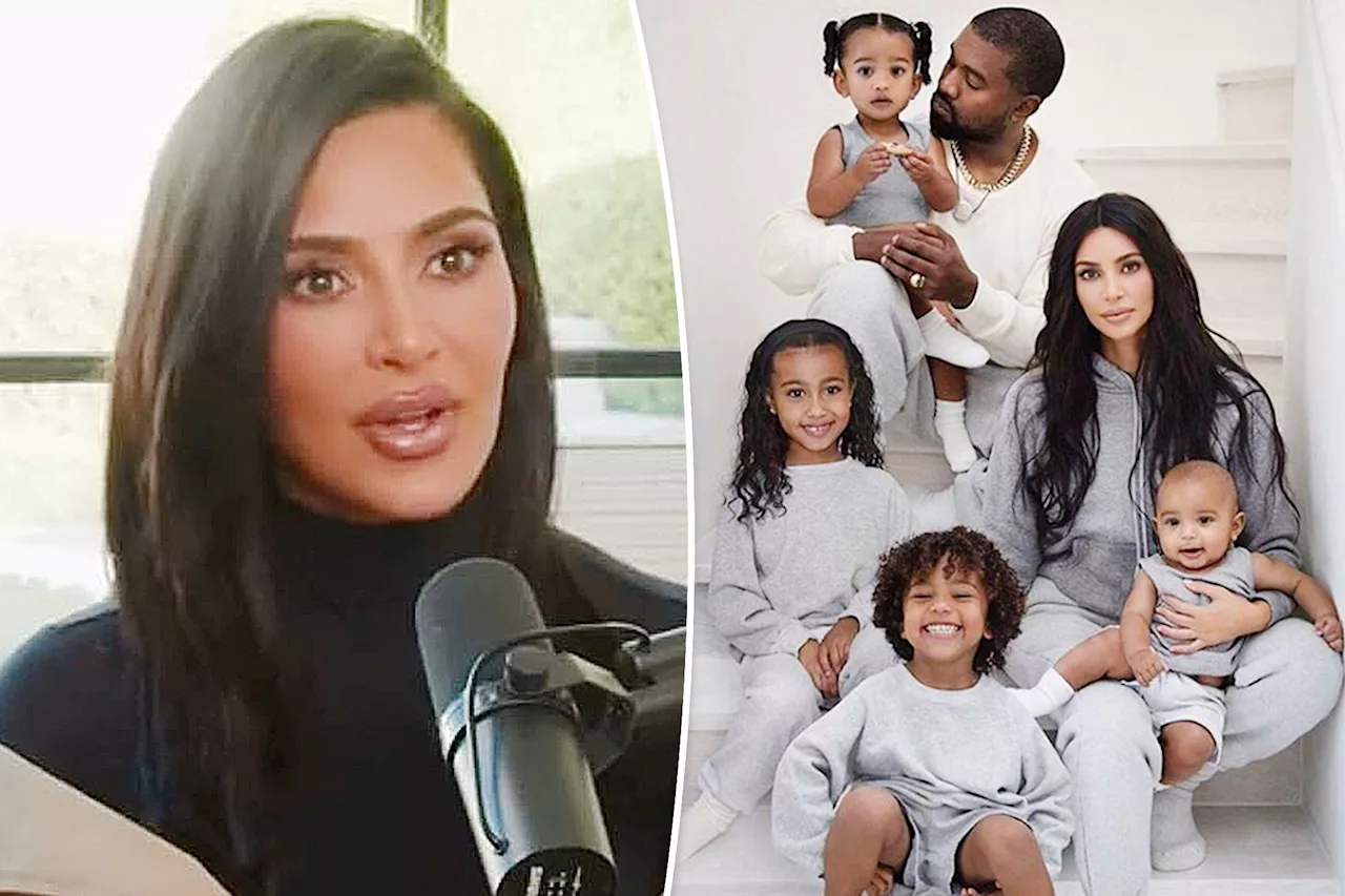 Kim Kardashian reveals her and Kanye West's son has vitiligo