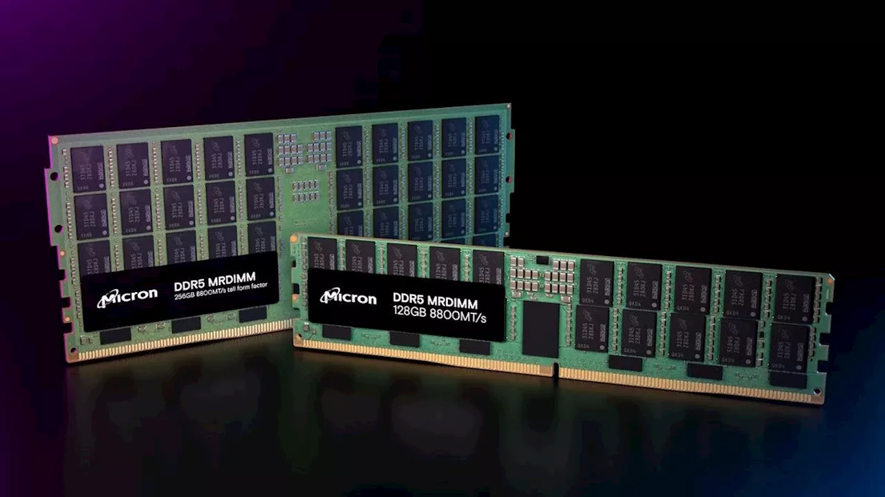 Mr. DIMM, why do you have so many chips? Micron's new monstrous multi-rank memory doubles DDR5 speed to 8,800 MT/s