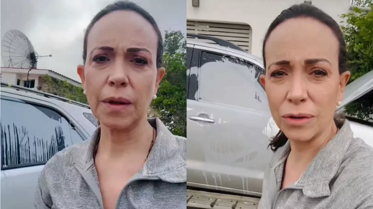 La opositora María Corina Machado denunció que atentaron contra ella en Venezuela: 'Nos cortaron los frenos'