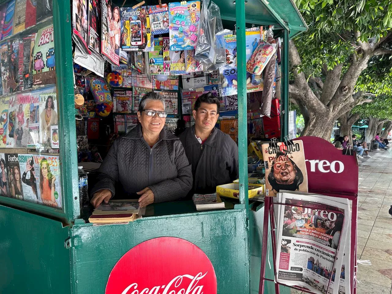 Don José de Jesús Zavala y sus más de seis décadas distribuyendo periódicos y revistas en Guanajuato capital