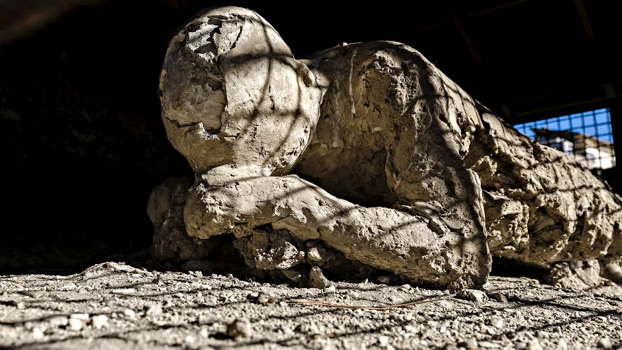 Two Pompeii skeletons reveal a new story of death at mega disaster