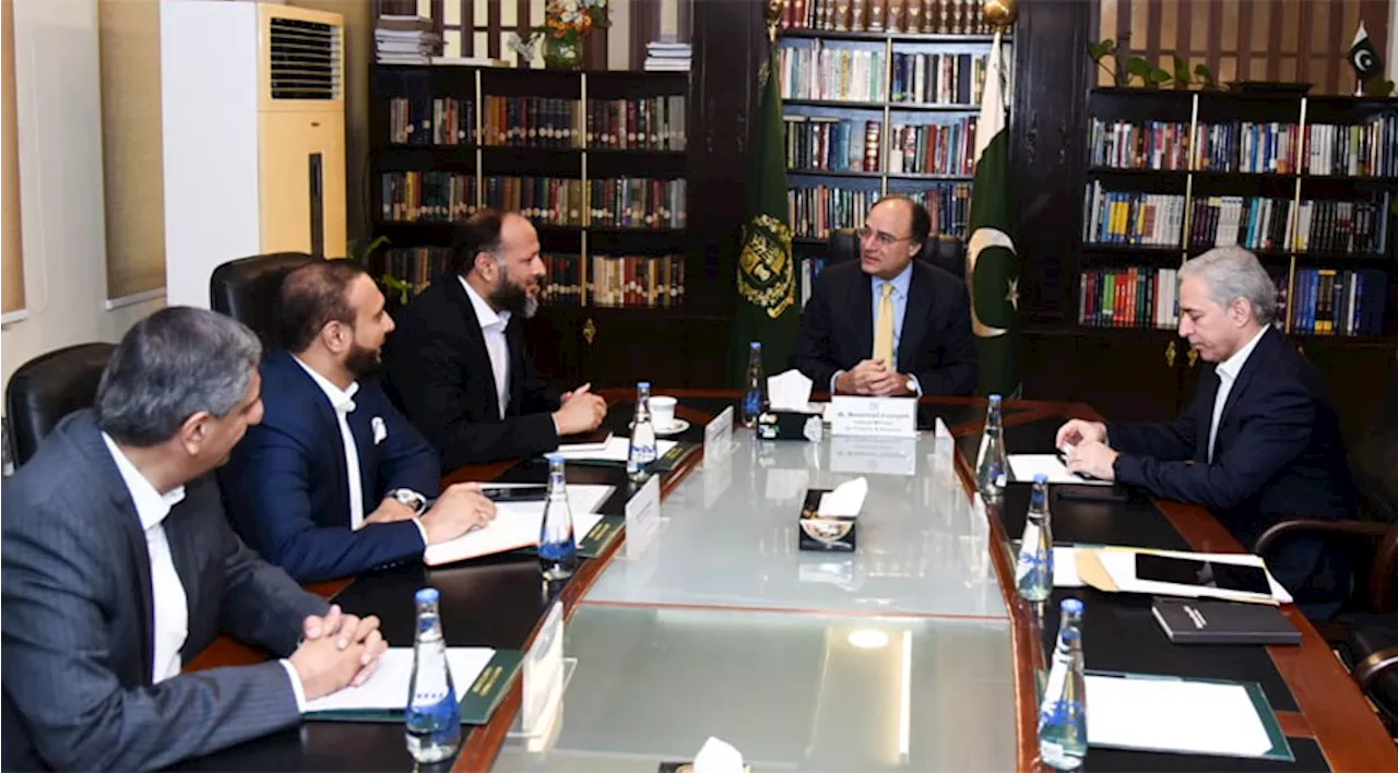 PMPMA Delegation Calls on Finance Minister : Govt. Committed to Expand Digital Ecosystem: Muhammad Aurangzeb