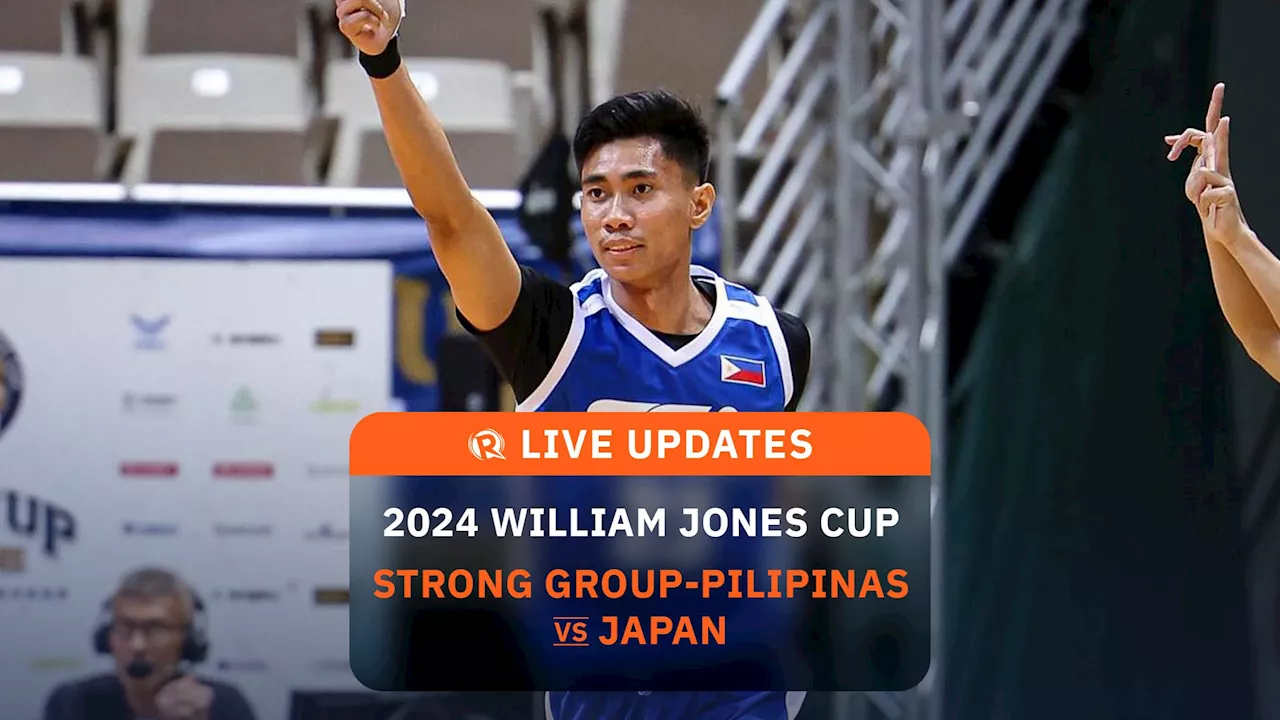 LIVE UPDATES: Philippines vs Japan – Jones Cup 2024