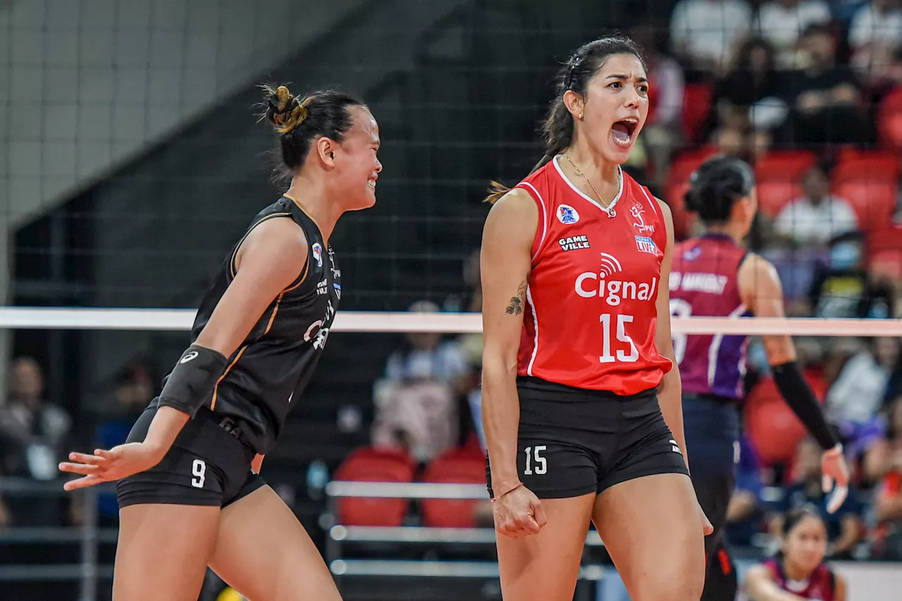 Returning Abil shines in Cignal rout of Rondina-less Titans; Petro routs ZUS sans Gagate