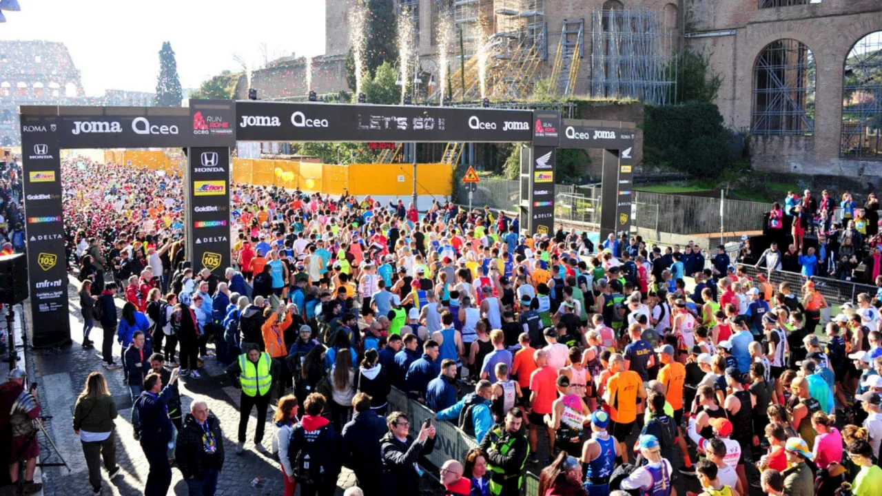 La Maratona di Roma nel 2025 sarà a numero chiuso, con un massimo di 30mila iscritti