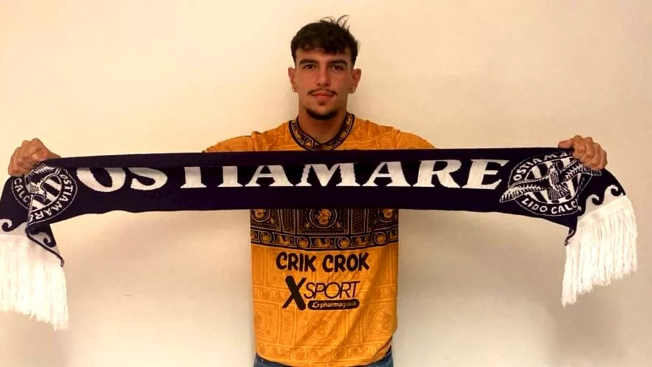 Un ex Roma difenderà la porta dell'Ostiamare, è ufficiale Gabriele Gentile