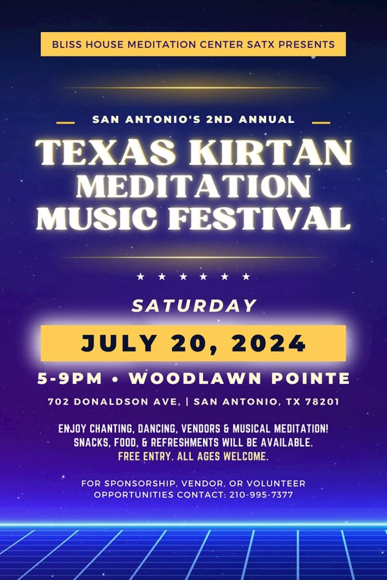 San Antonio’s 2nd Annual “Texas Kirtan Festival'