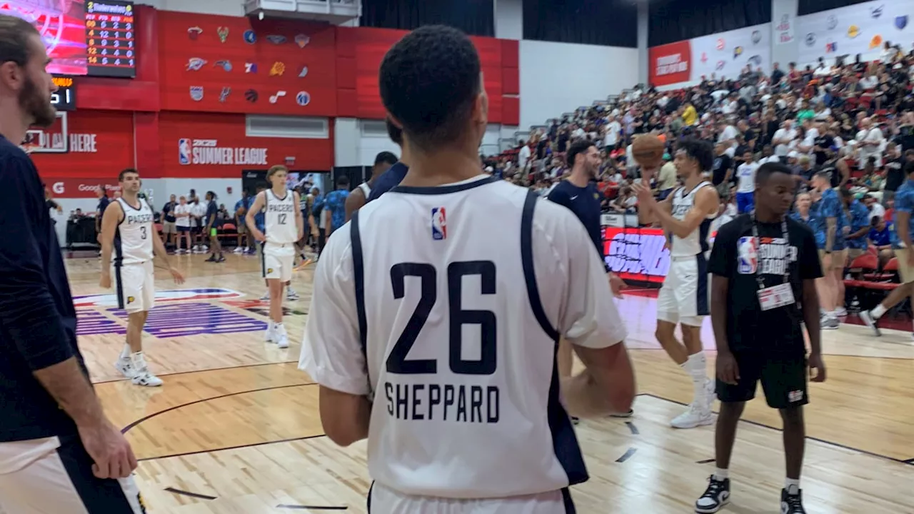 Ben Sheppard finished at summer league after trying to expand his game in two outings