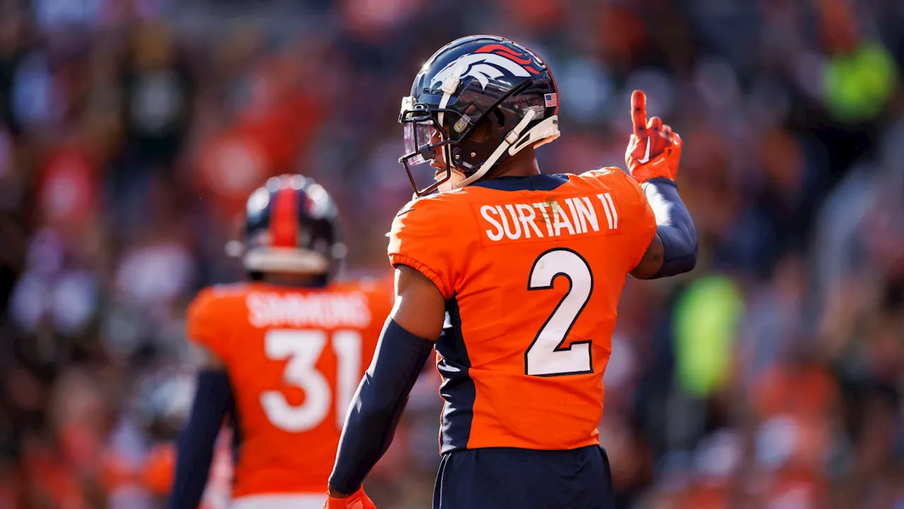 Broncos' Pat Surtain II Voted No. 1 CB in ESPN's NFL Personnel Poll