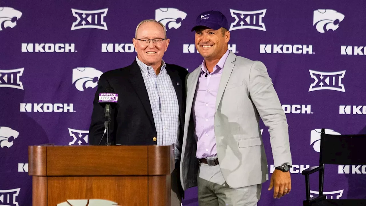 K-State Football Coach Chris Klieman Helped Recruit New Track Coach Travis Geopfert