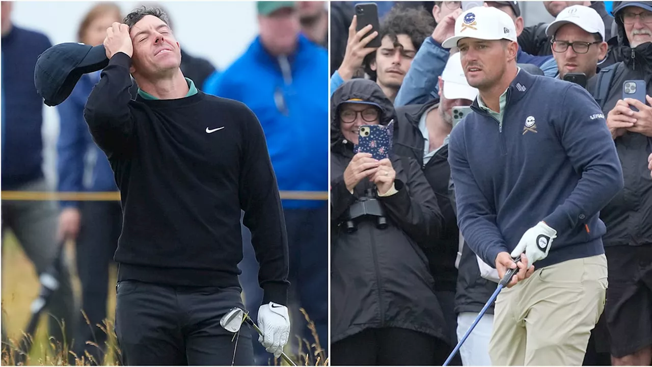 Rory McIlroy and Bryson DeChambeau Are Already Out of Contention at 2024 British Open