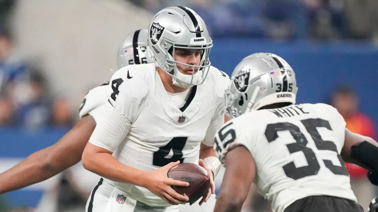 There is a lot to like about the Las Vegas Raiders' quarterback room