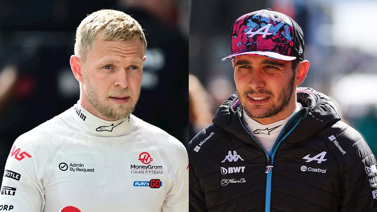 Kevin Magnussen to leave Haas at end of 2024 Formula 1 season with Esteban Ocon expected to take seat