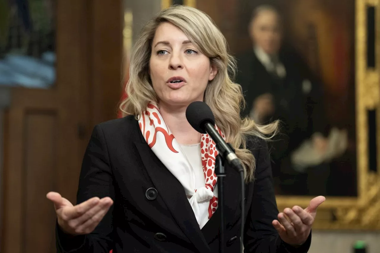 Foreign Affairs Minister Mélanie Joly to visit China after years-long rift