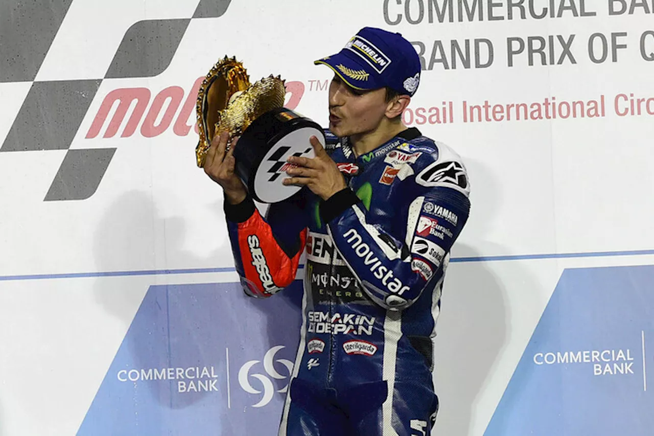 Jorge Lorenzo (Yamaha): «Sieg macht mich gelassener»