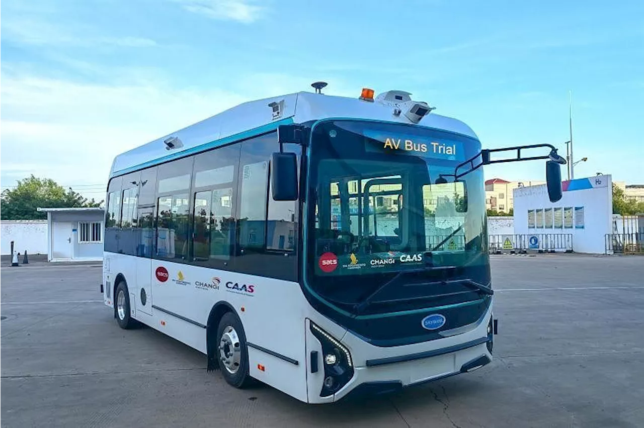 Self-driving bus for airport workers to be trialled at Changi Airport