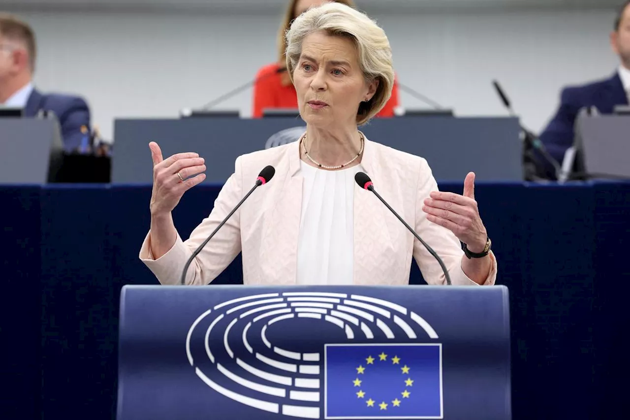 Frontières, défense aérienne... : ce qu’il faut retenir du discours d’Ursula von der Leyen au Parlement européen