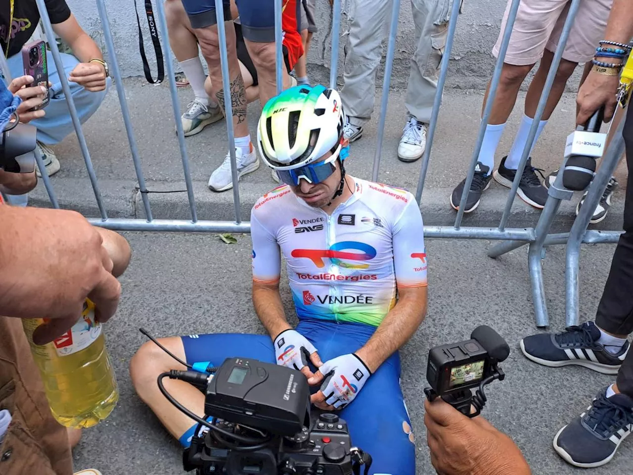 Tour de France : Mattéo Vercher, des larmes pleines de promesses