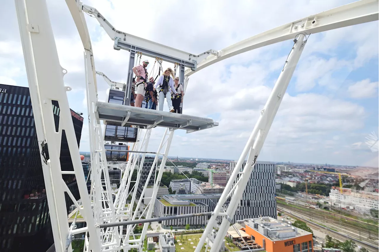 München: „Sky Thrill“ am Riesenrad im Werksviertel eröffnet