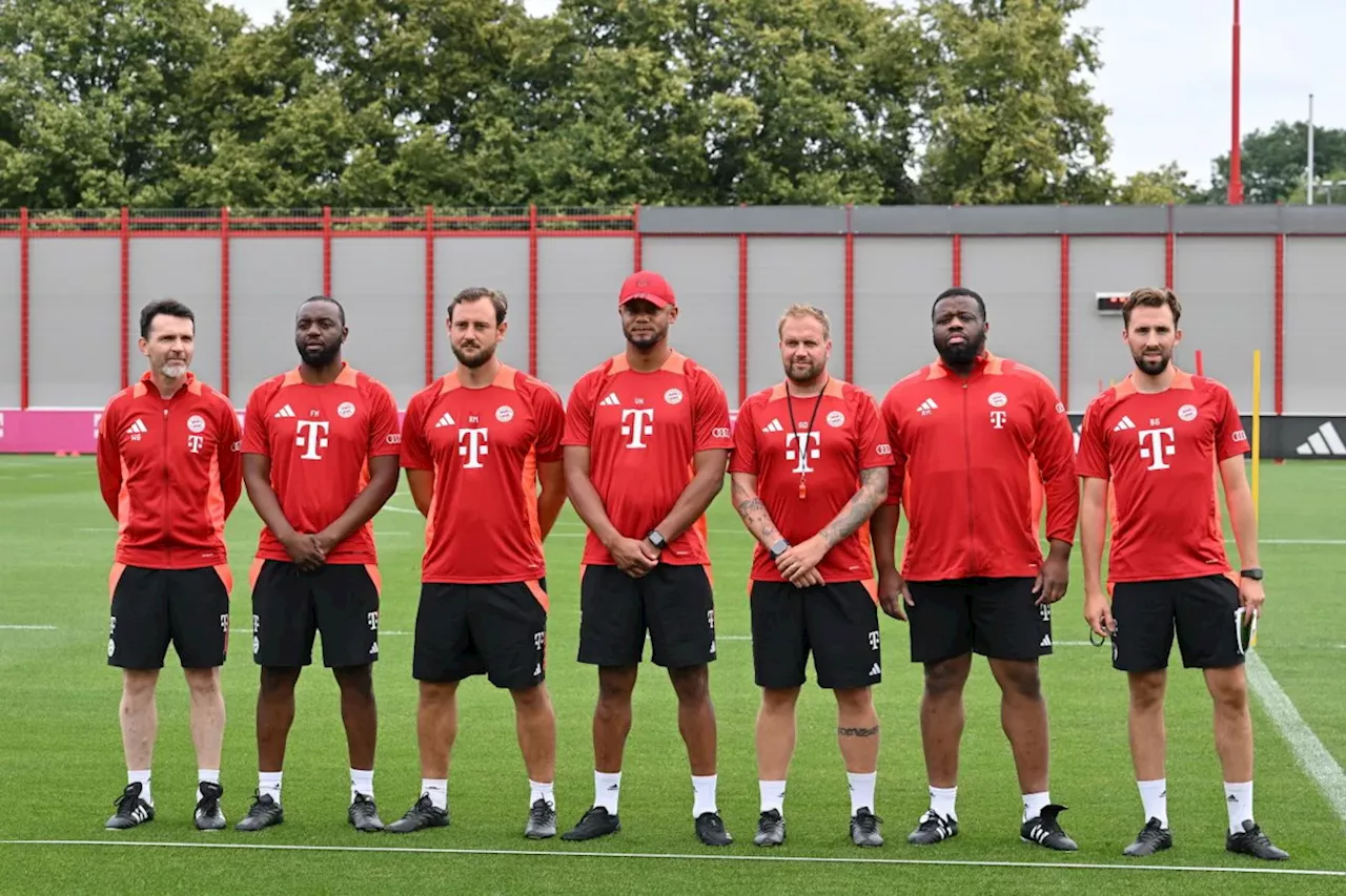 Trainingsauftakt beim FC Bayern: Kompany und sein neues Team