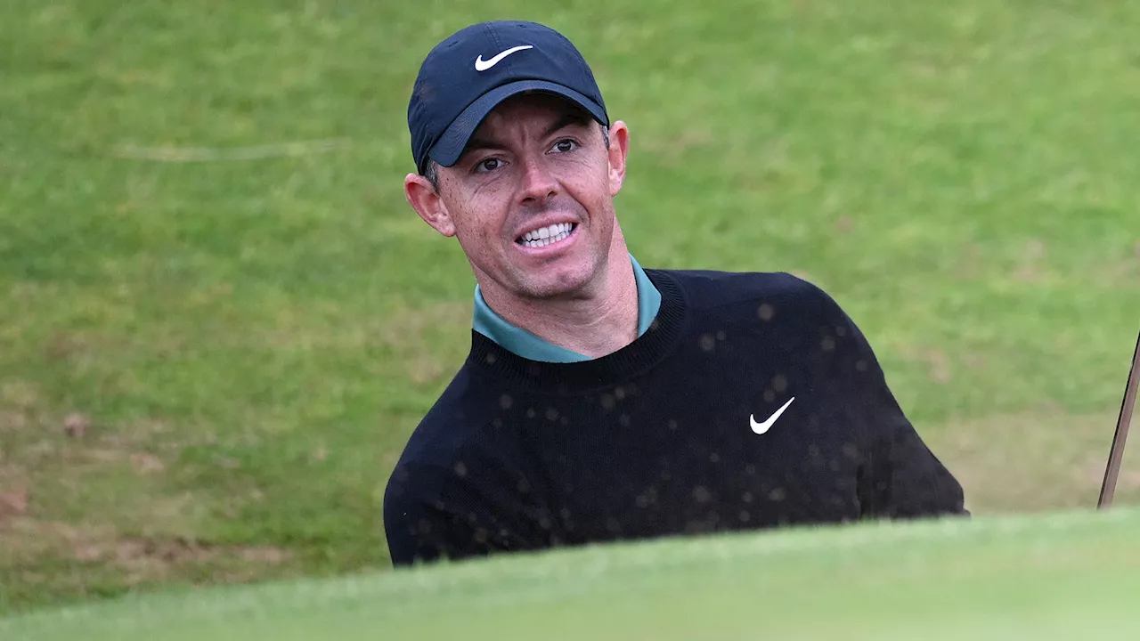 Rory McIlroy’s reaction sums up feeling after disastrous start at The Open leaves him fighting to make c...