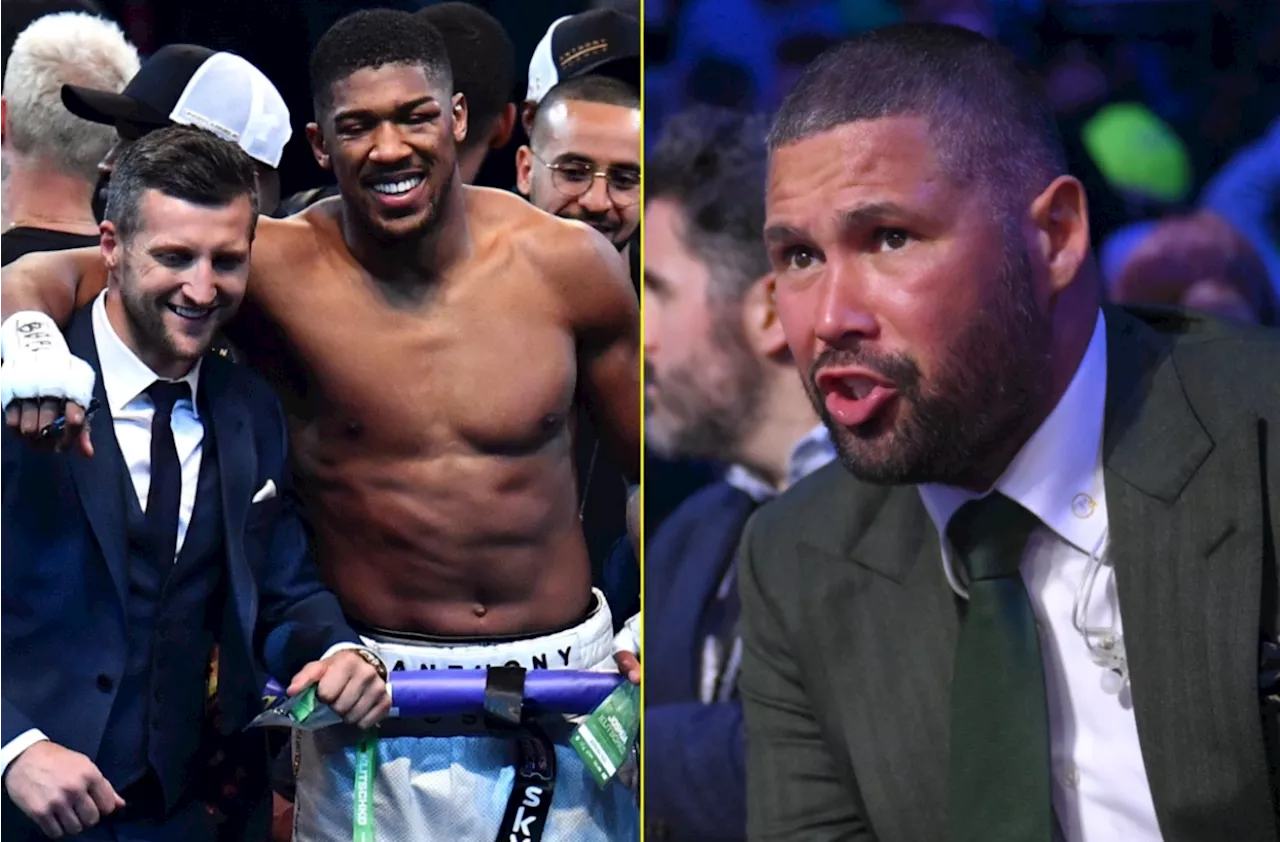 – Tony Bellew surprisingly criticises Carl Froch after leaking Anthony Joshua DMs i...