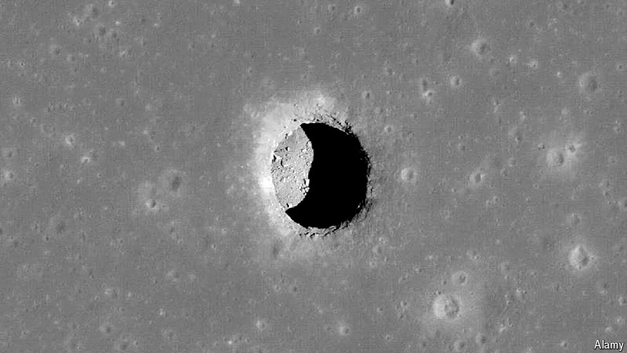 Astronomers have found a cave on the moon