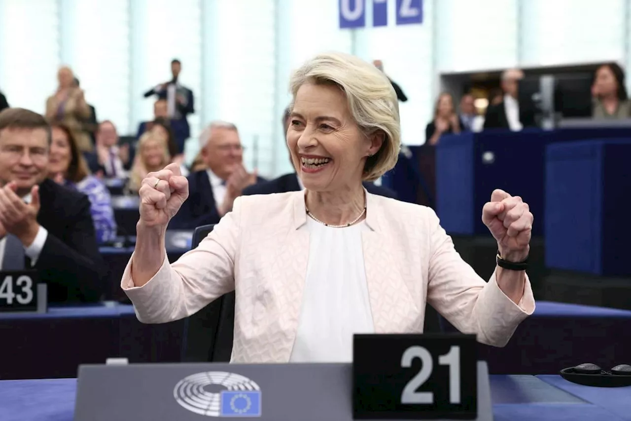 EU chief von der Leyen wins second term