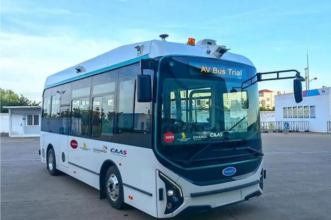 Self-driving bus for Changi Airport workers to be trialled