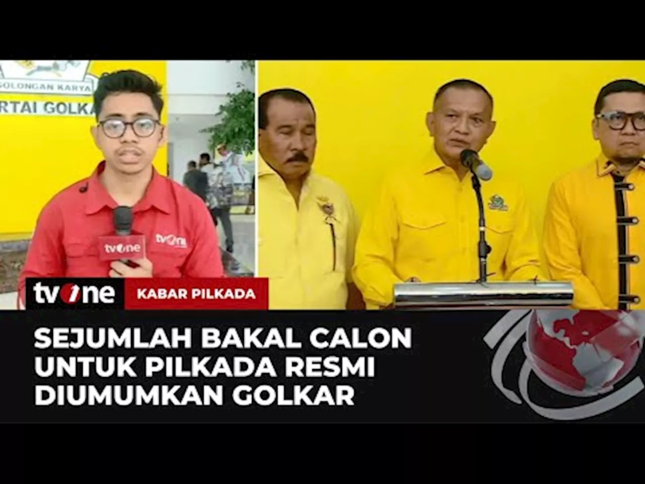 Golkar Bakal Umumkan Nama Bakal Calon Diusung di Pilkada