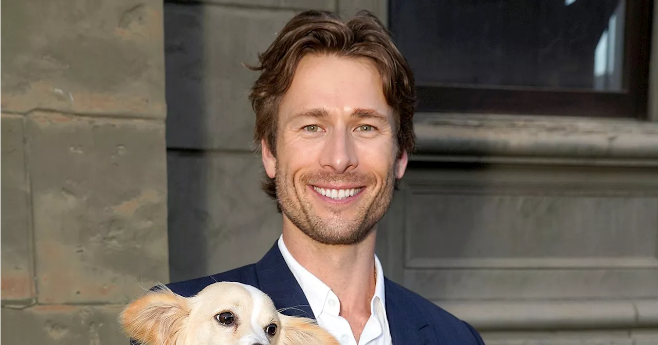 Glen Powell Knows Dog Brisket Was ‘Meant to Be on a Movie Set’