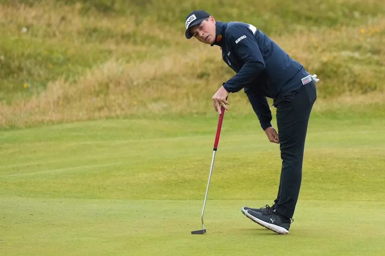 Skuffende start for Viktor Hovland i The Open