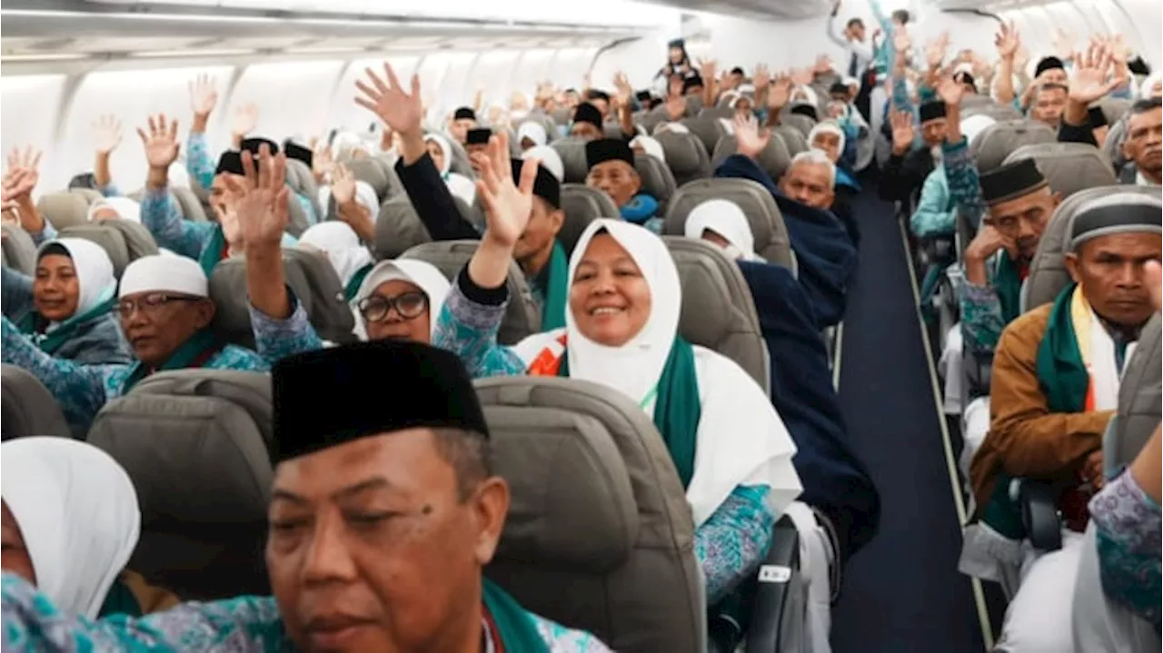 188 Ribu Lebih Jemaah Haji Indonesia Tiba di Tanah Air