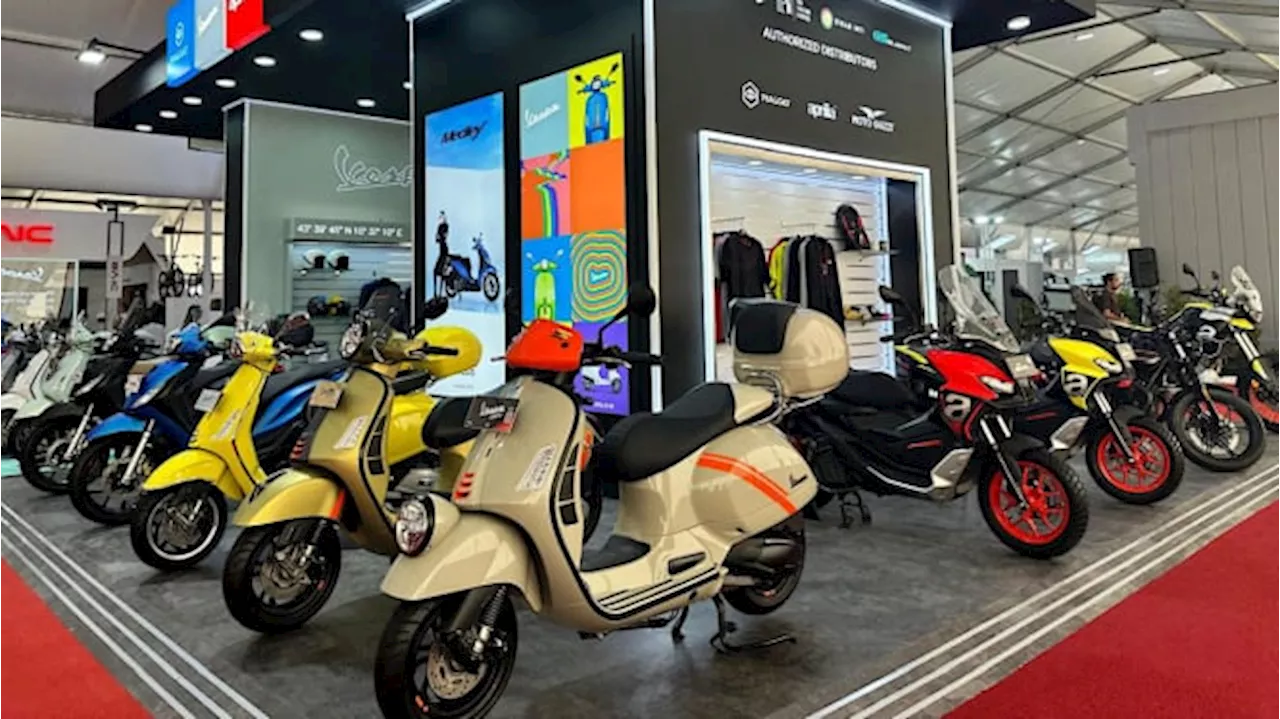 Piaggio Tawarkan Diskon Motor Puluhan Juta di GIIAS 2024