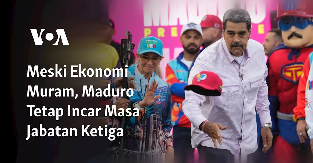 Meski Ekonomi Muram, Maduro Tetap Incar Masa Jabatan Ketiga