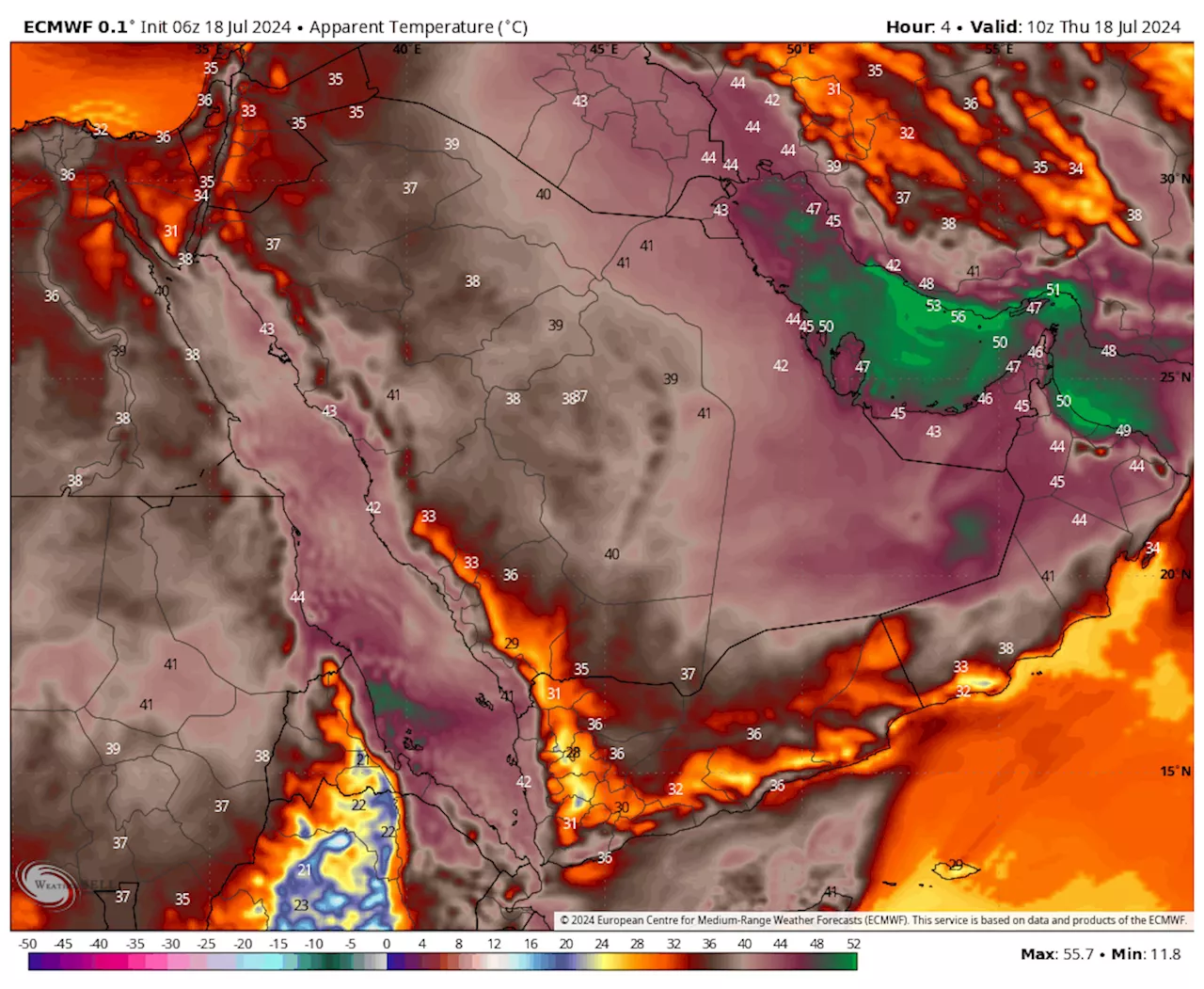 The Persian Gulf is enduring life-threatening heat indexes above 140 degrees