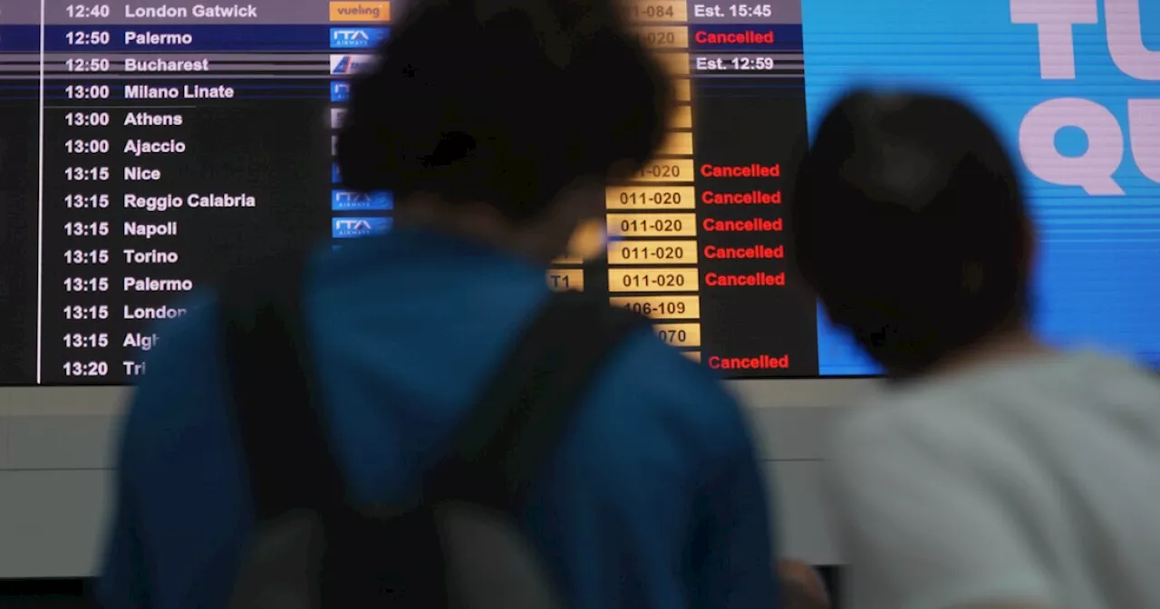 Airlines begin to resume service after a massive global IT outage disrupts computer systems