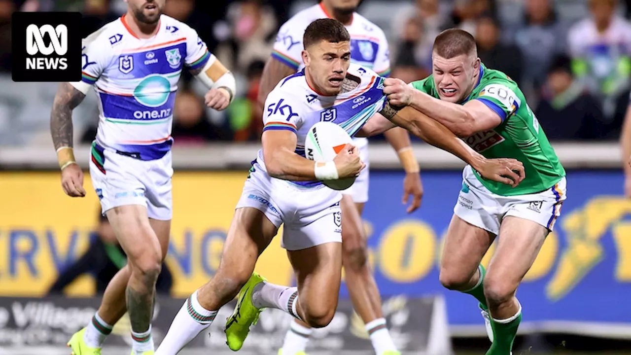 Canberra Raiders beat Warriors 20-18 after Chanel Harris-Tavita misses late conversion