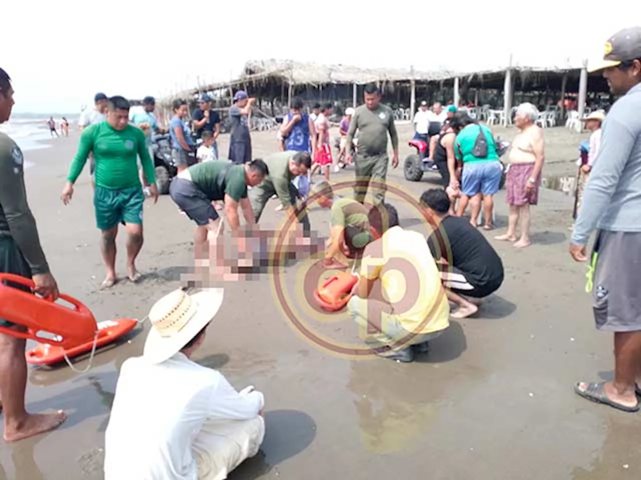 Muere ahogado turista del Estado de México en Playa de Chachalacas