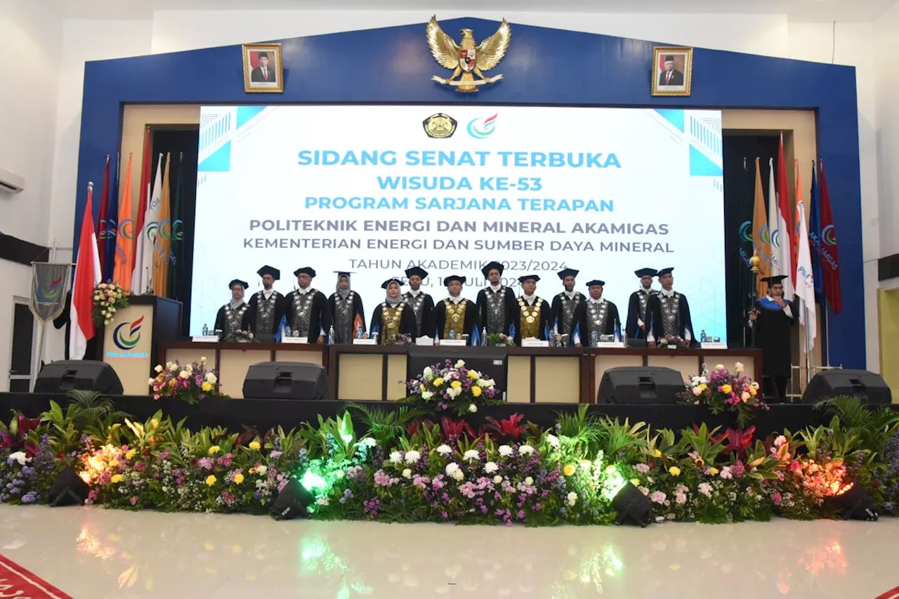 Politeknik Akamigas gelar prosesi wisuda angkatan ke-53