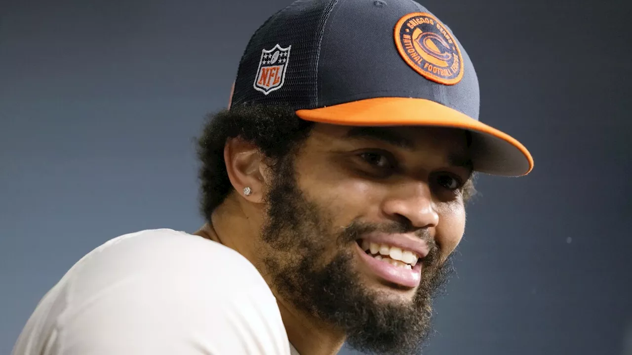 Caleb Williams is ready for the spotlight as the Chicago Bears open training camp