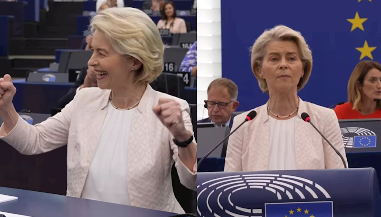 Ursula von der Leyen reeleita como presidente da Comissão Europeia: “Este é um dia tão emotivo”