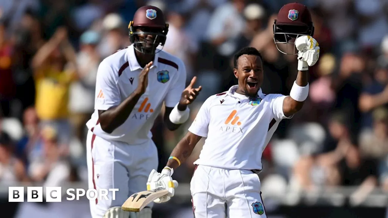 England v West Indies: Kavem Hodge hundred ignites Trent Bridge contest