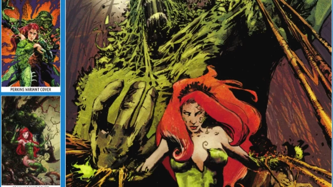 Poison Ivy & Swamp Thing Crossover With G Willow Wilson & Mike Perkins