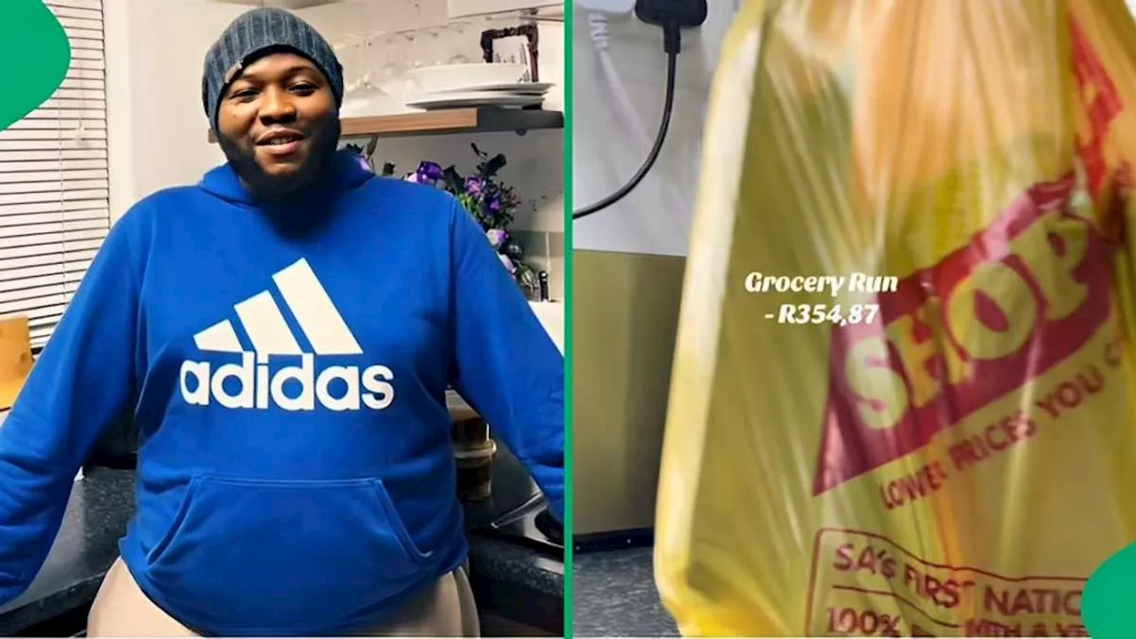 Cape Town Man's R350 Shoprite Grocery Haul Wows Mzansi With Impressive Savings